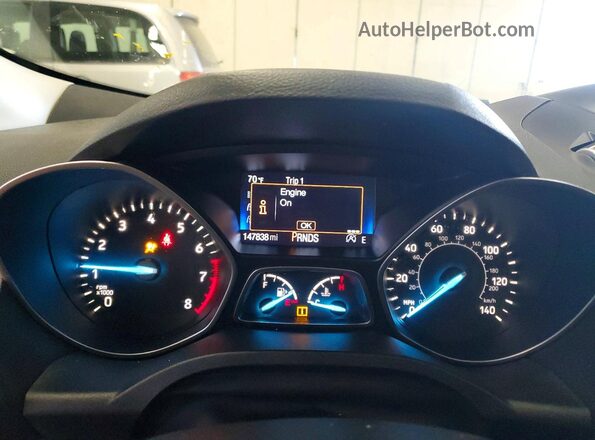 1FMCU9JD2HUC37516 2017 FORD ESCAPE Серый 