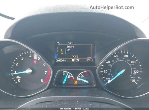 1FMCU9JD2HUE22567 2017 FORD ESCAPE Золотой Вид задних сидений