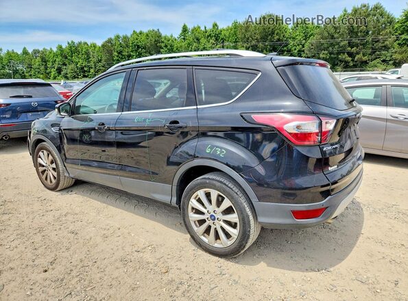 1FMCU9JD4HUC44449 2017 FORD ESCAPE Black Rear left