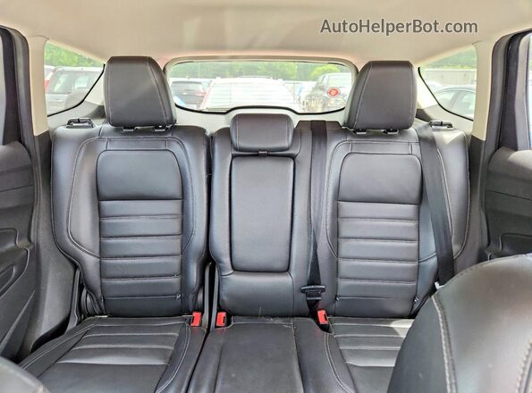 1FMCU9JD4HUC44449 2017 FORD ESCAPE Black Rear seats view