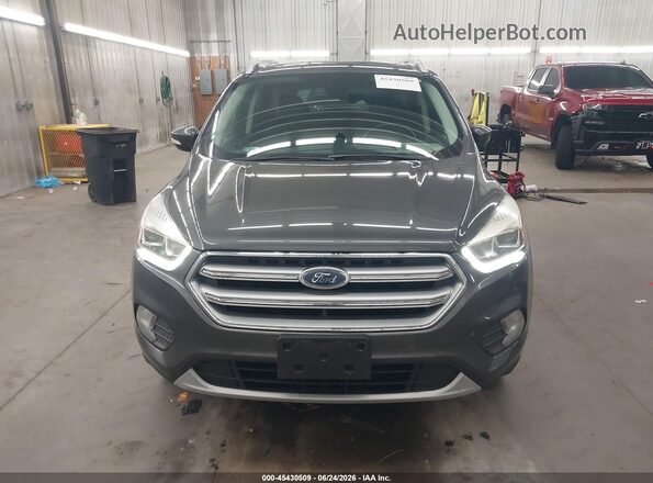 1FMCU9JD5HUB23669 2017 FORD ESCAPE Gray Vista del cuadro de instrumentos