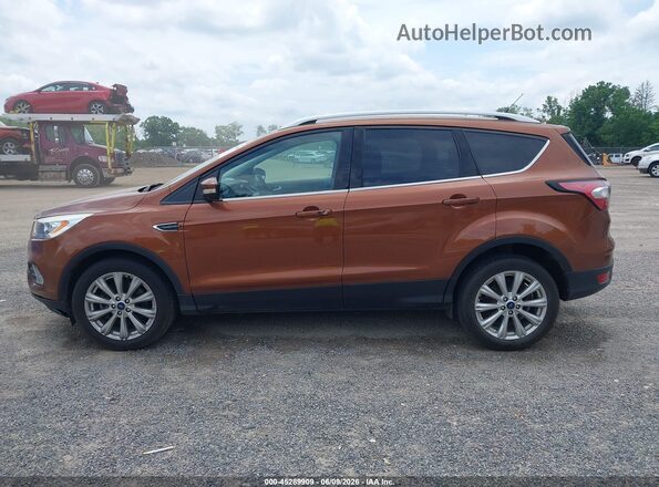 1FMCU9JD5HUE32252 2017 FORD ESCAPE Orange Vista interior de 360 grados