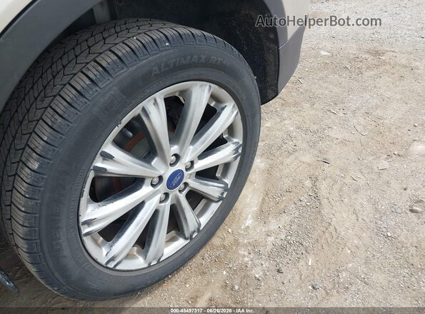 1FMCU9JD5HUE76042 2017 FORD ESCAPE Gold Widok zestawu wskaźników