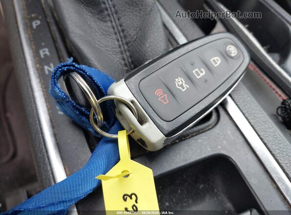 1FMCU9JD5HUE76042 2017 FORD ESCAPE Gold Widok deski rozdzielczej