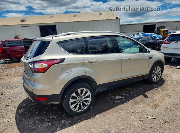 1FMCU9JD6HUC41133 2017 FORD ESCAPE Beige Rear right