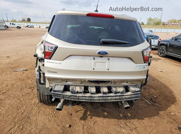 1FMCU9JD7HUB08140 2017 FORD ESCAPE Beige 