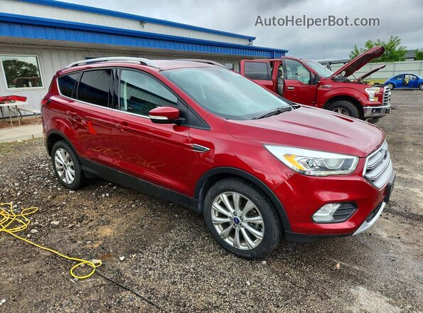 1FMCU9JD7HUB77992 2017 FORD ESCAPE Red 