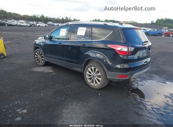 1FMCU9JD7HUC83889 2017 FORD ESCAPE Black Rear left