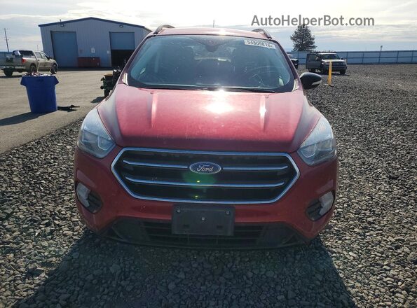 1FMCU9JD7HUD43203 2017 FORD ESCAPE Красный Вид спереди