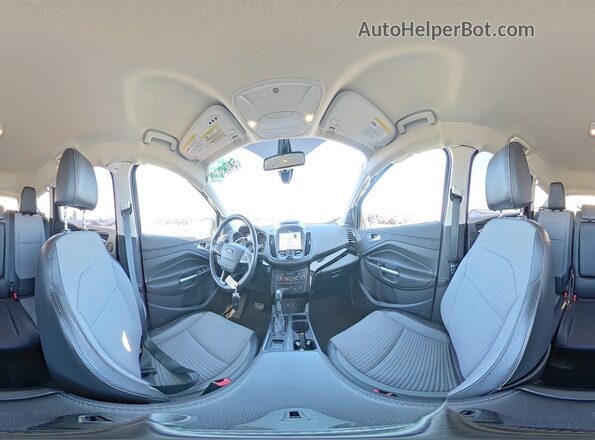 1FMCU9JD7HUD43203 2017 FORD ESCAPE Красный Панорамный вид салона 360°