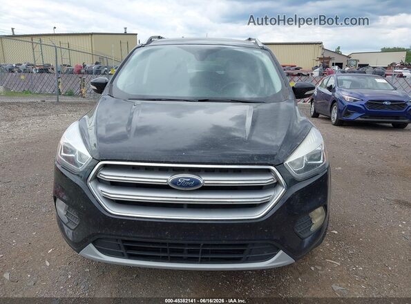 1FMCU9JD7HUE91741 2017 FORD ESCAPE Black Vista del cuadro de instrumentos