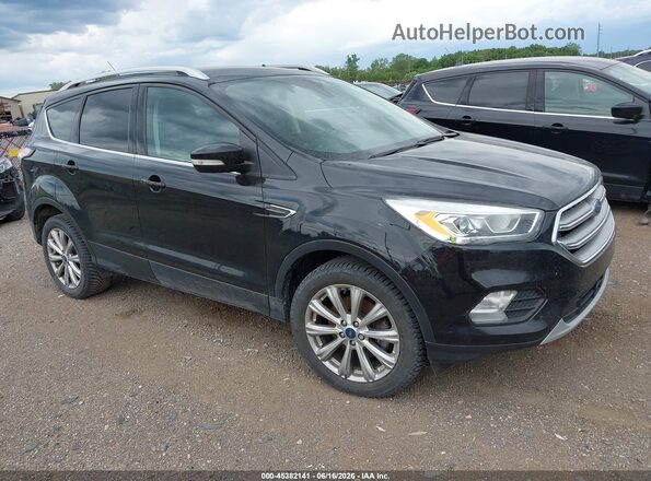 1FMCU9JD7HUE91741 2017 FORD ESCAPE Black Vista interior trasera