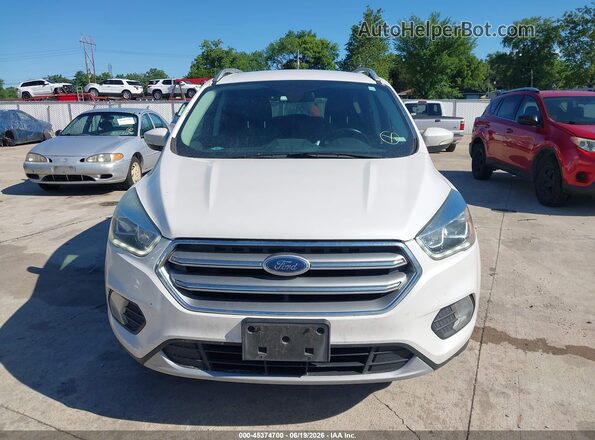 1FMCU9JD8HUC86526 2017 FORD ESCAPE White Vista del cuadro de instrumentos