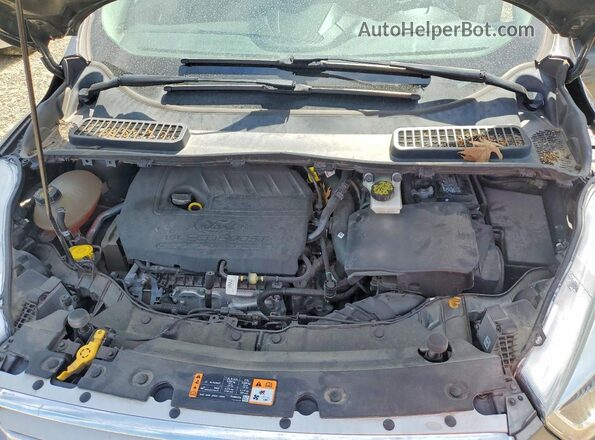 1FMCU9JD8HUC94707 2017 FORD ESCAPE Black ძრავის განყოფილების ხედი