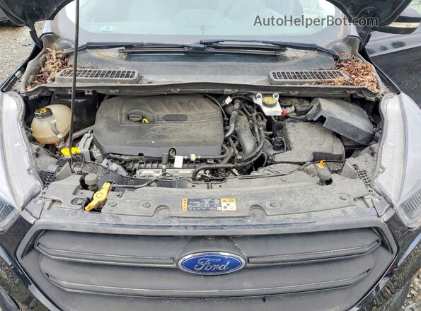 1FMCU9JD8HUD54405 2017 FORD ESCAPE Black Սալոնի հետևի տեսք