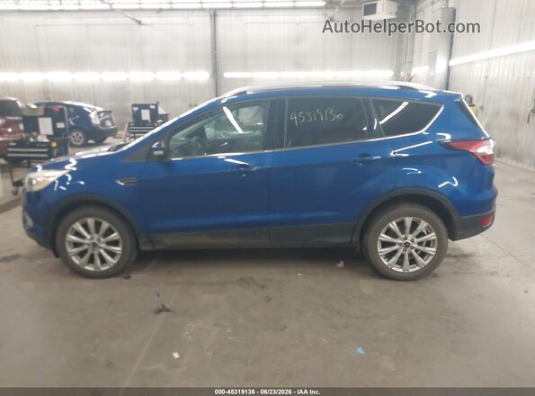 1FMCU9JDXHUE73511 2017 FORD ESCAPE Blue Widok wnętrza 360 stopni