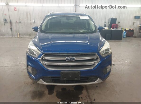 1FMCU9JDXHUE73511 2017 FORD ESCAPE Blue Widok zestawu wskaźników