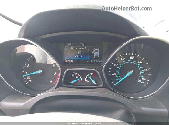 1FMCU9JX0GUB92911 2016 FORD ESCAPE Black 