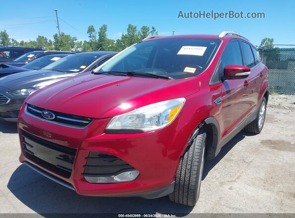 1FMCU9JX1GUB86504 2016 FORD ESCAPE Red Передня ліва чверть