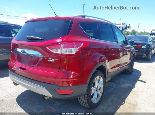 1FMCU9JX1GUB86504 2016 FORD ESCAPE Red Задня права чверть