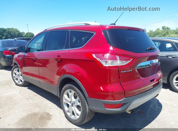 1FMCU9JX1GUB86504 2016 FORD ESCAPE Red Задня ліва чверть