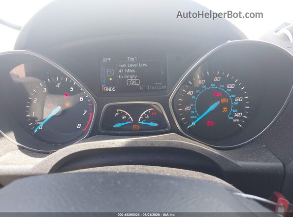 1FMCU9JX3GUA48107 2016 FORD ESCAPE Белый Вид задних сидений