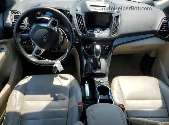 1FMCU9JX7GUC85568 2016 FORD ESCAPE Red Widok deski rozdzielczej