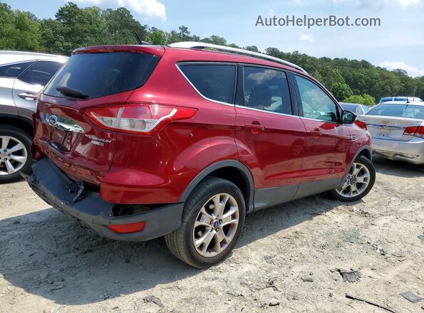 1FMCU9JX7GUC85568 2016 FORD ESCAPE Red Tył prawy