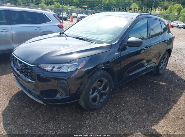 1FMCU9MN1PUA32143 2023 FORD ESCAPE Black Առջևի ձախ երեք քառորդ տեսարան