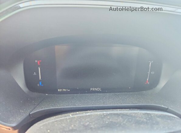 1FMCU9MN1PUA46401 2023 FORD ESCAPE Silver Вид щитка приладів