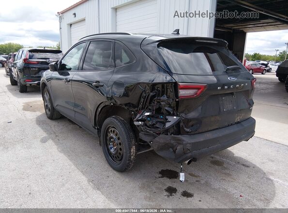 1FMCU9MN1SUA98538 2025 FORD ESCAPE Black უკანა მარცხენა