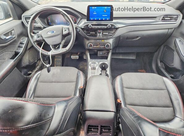 1FMCU9MN2PUA33365 2023 FORD ESCAPE Black Առջևի վահանակի տեսք