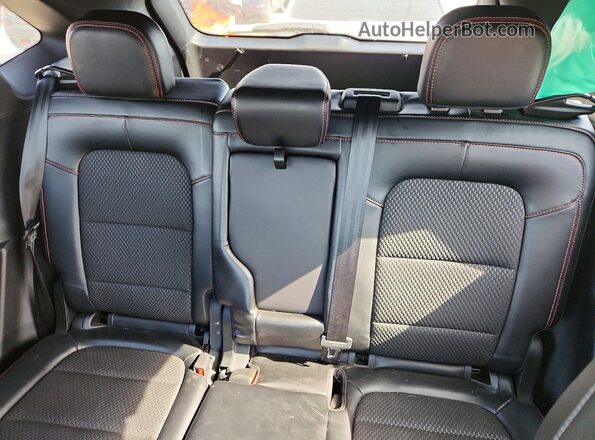 1FMCU9MN3PUA25680 2023 FORD ESCAPE Black Rear seats view