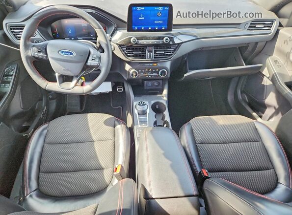 1FMCU9MN3PUA25680 2023 FORD ESCAPE Black Dashboard view