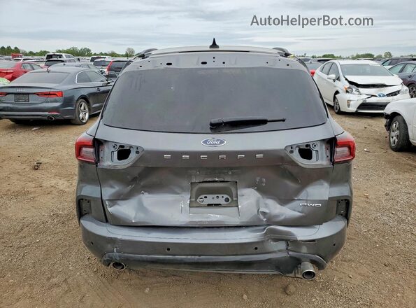 1FMCU9MN3RUB50441 2024 FORD ESCAPE Серый Вид сзади