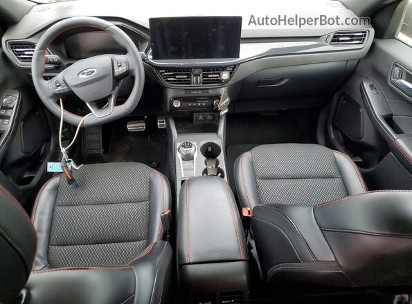 1FMCU9MN3RUB50441 2024 FORD ESCAPE Серый Вид панели приборов