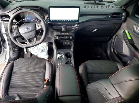 1FMCU9MN3TUA37869 2026 FORD ESCAPE White Вид панелі приладів