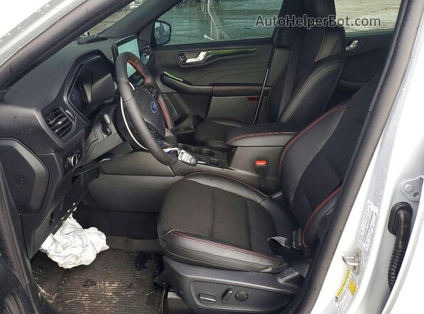 1FMCU9MN3TUA37869 2026 FORD ESCAPE White Вид салону спереду