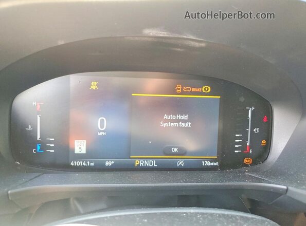 1FMCU9MN4RUB44275 2024 FORD ESCAPE Black Widok zestawu wskaźników