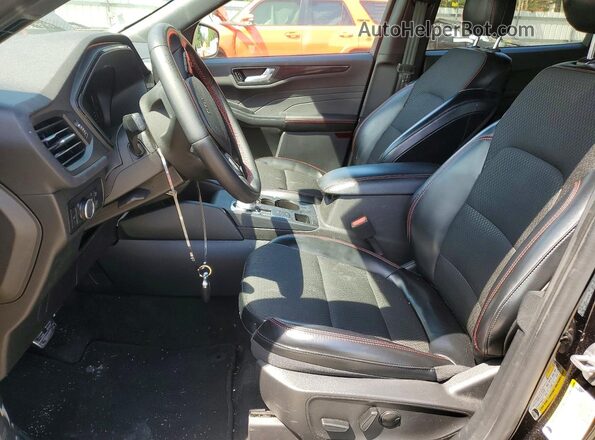1FMCU9MN4RUB44275 2024 FORD ESCAPE Black Widok wnętrza z przodu