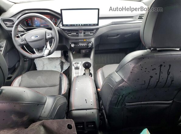 1FMCU9MN5RUB03914 2024 FORD ESCAPE Blue Widok deski rozdzielczej