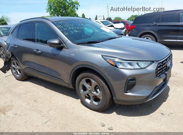 1FMCU9MN5SUA10705 2025 FORD ESCAPE Серый Вид задней части салона