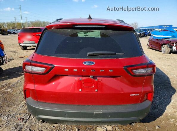 1FMCU9MN5SUA80415 2025 FORD ESCAPE Red Rear view