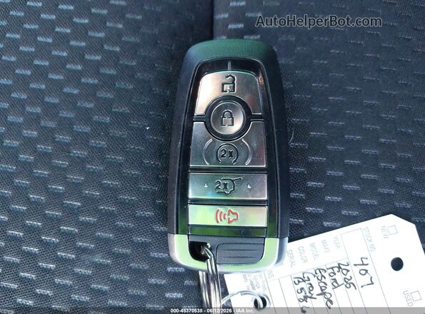 1FMCU9MN5SUB58613 2025 FORD ESCAPE Gray Առջևի վահանակի տեսք