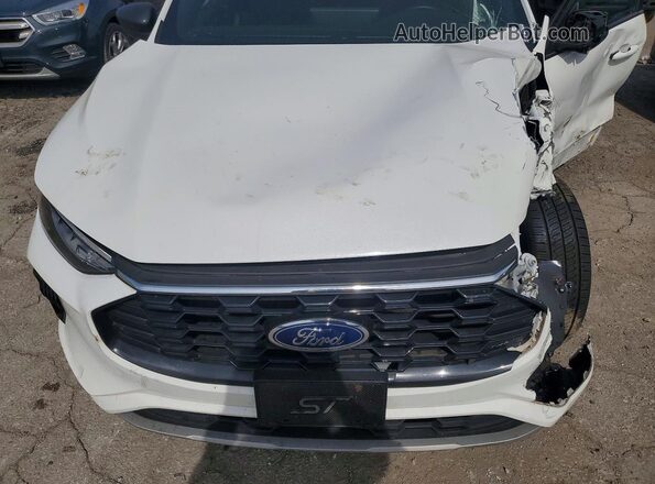 1FMCU9MN6PUB37034 2023 FORD ESCAPE Белый Вид подкапотного пространства