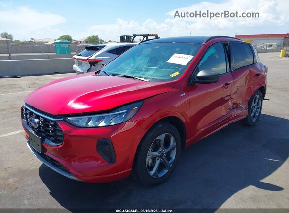 1FMCU9MN6RUA33372 2024 FORD ESCAPE Red Передня ліва чверть
