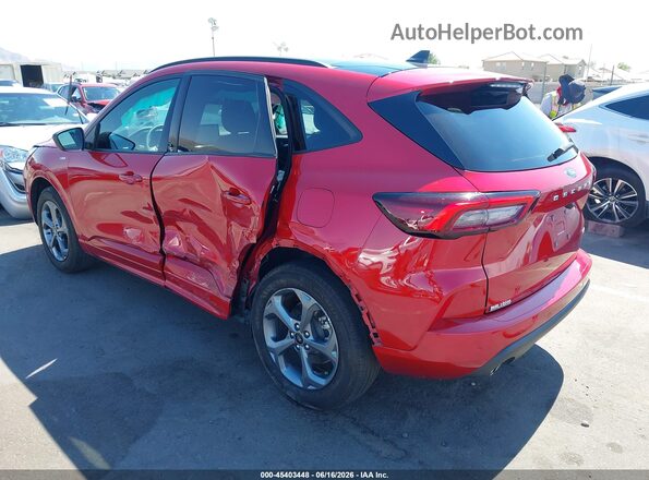 1FMCU9MN6RUA33372 2024 FORD ESCAPE Red Задня ліва чверть