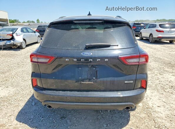 1FMCU9MN6RUB21452 2024 FORD ESCAPE Black Вид ззаду