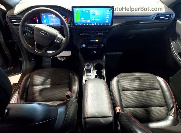 1FMCU9MN7PUB13051 2023 FORD ESCAPE Silver წინა პანელის ხედი