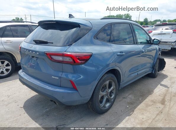 1FMCU9MN8RUA85327 2024 FORD ESCAPE Blue Rear right